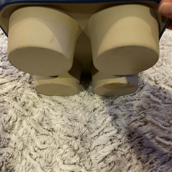 unbranded handmade item Kitchen Rustic Stoneware Jumbo Muffin Pan